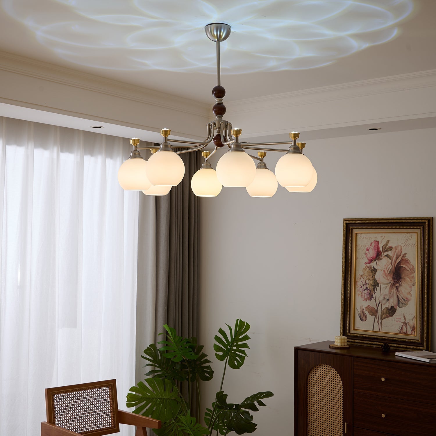 Lucienne Orb Chandelier - Lamp Outdoor