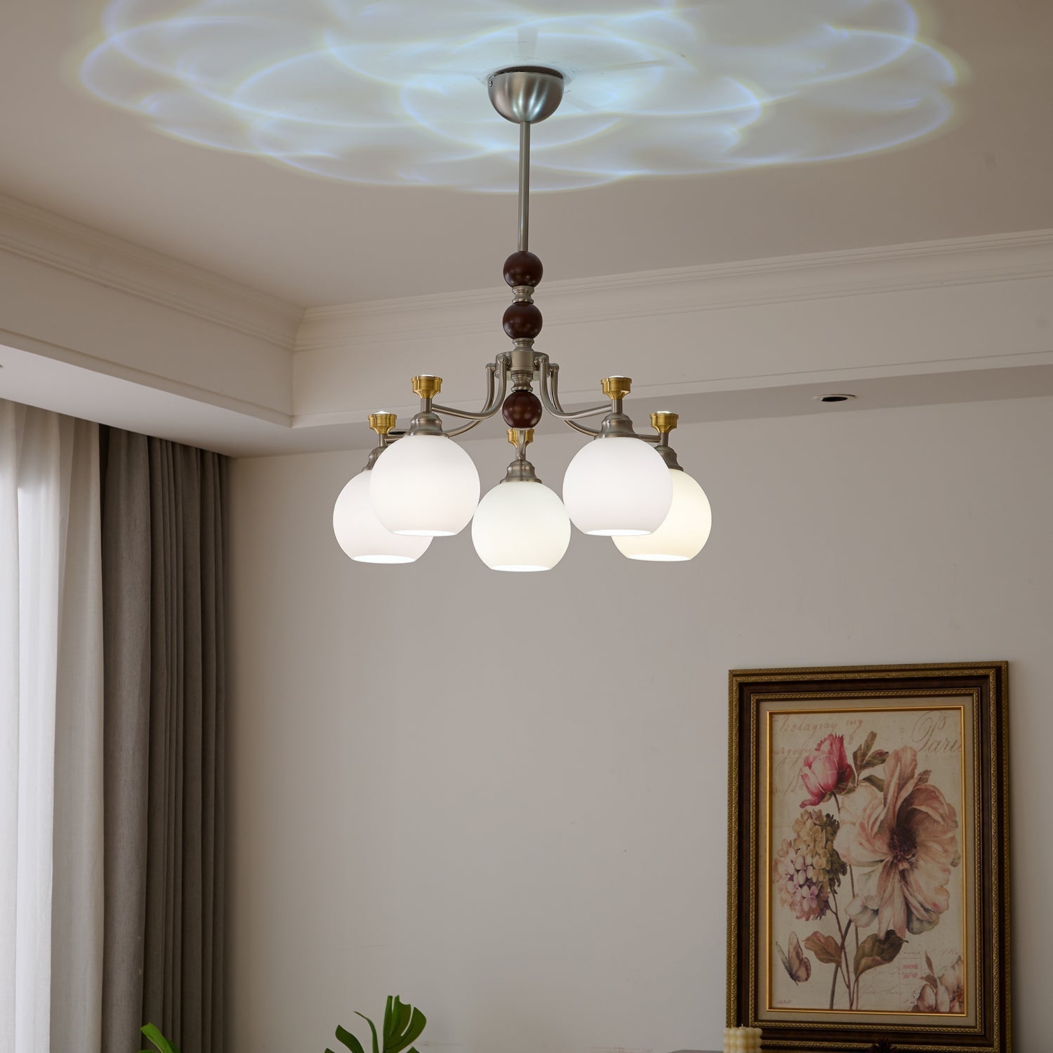 Lucienne Orb Chandelier - Lamp Outdoor