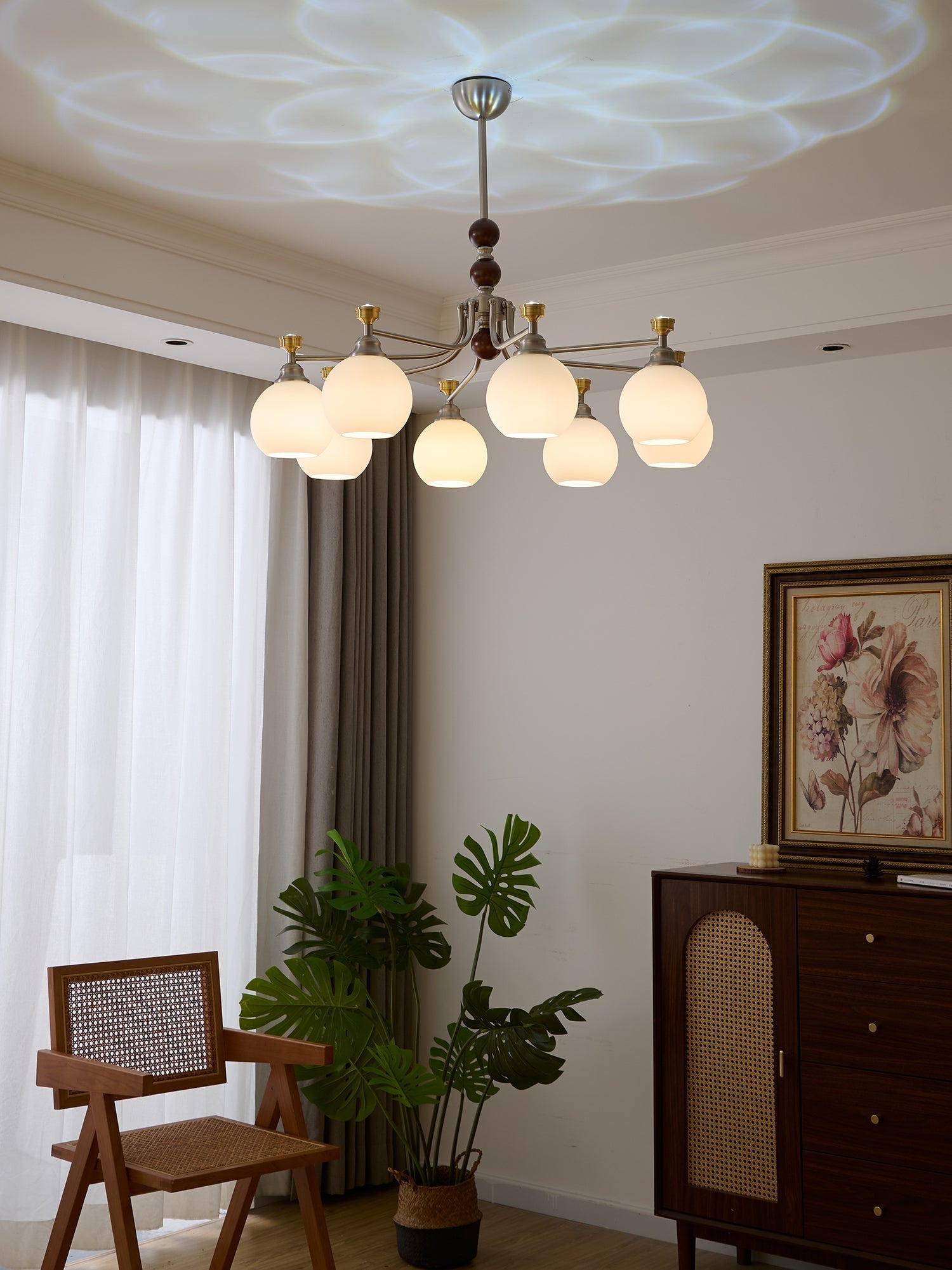 Lucienne Orb Chandelier - Lamp Outdoor