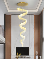 Sylirion Alabaster Brass Chandelier - Lamp Outdoor