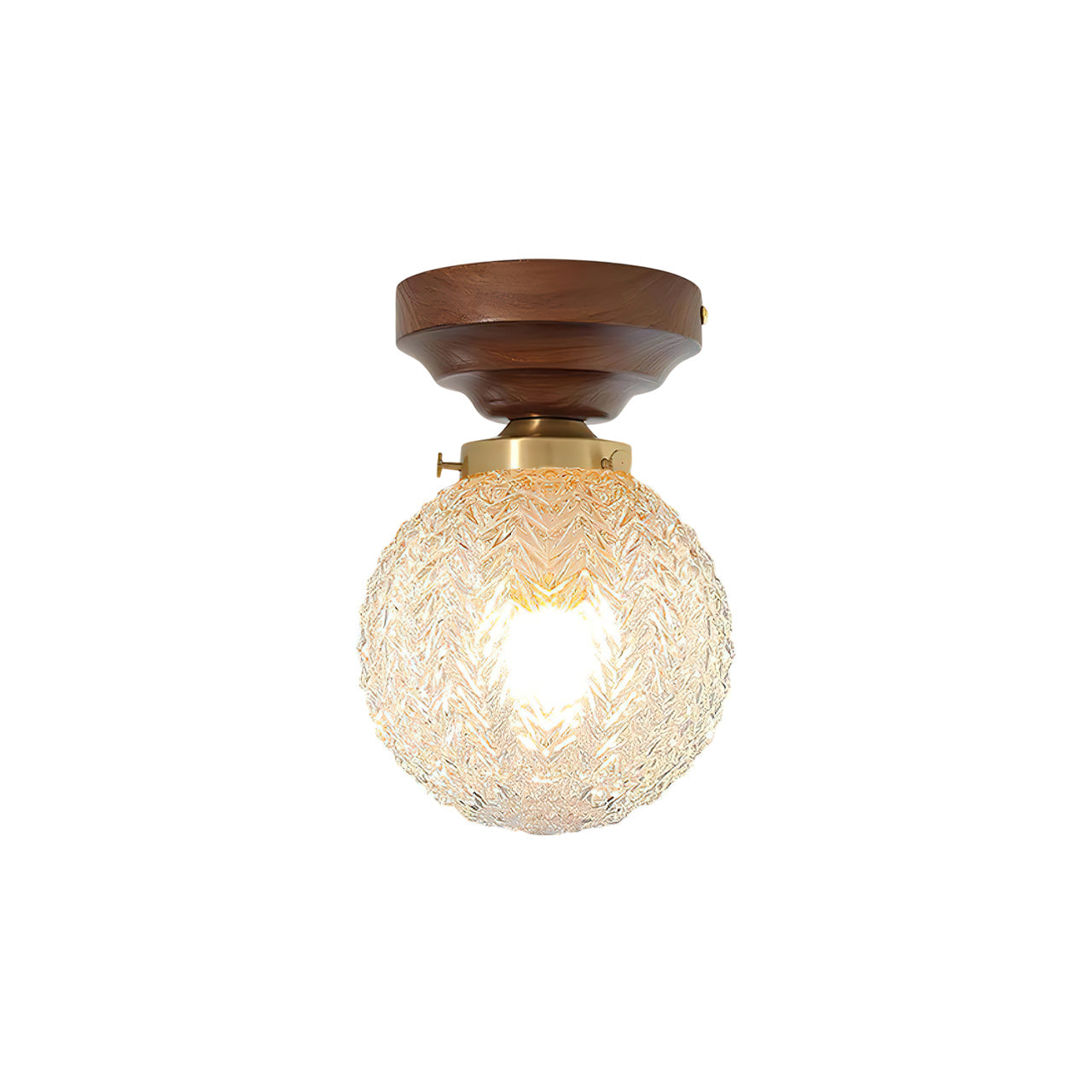 Lumidora Modern Glass Ceiling Light
