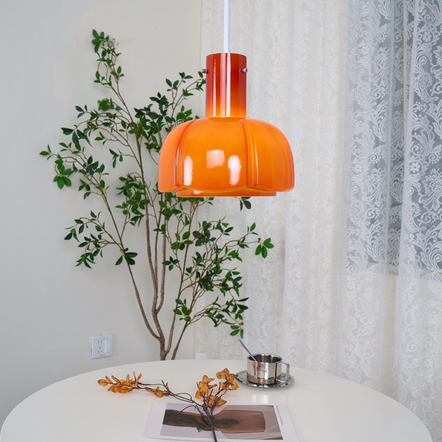 Lumina Petal Glass Pendant Light - Lamp Outdoor