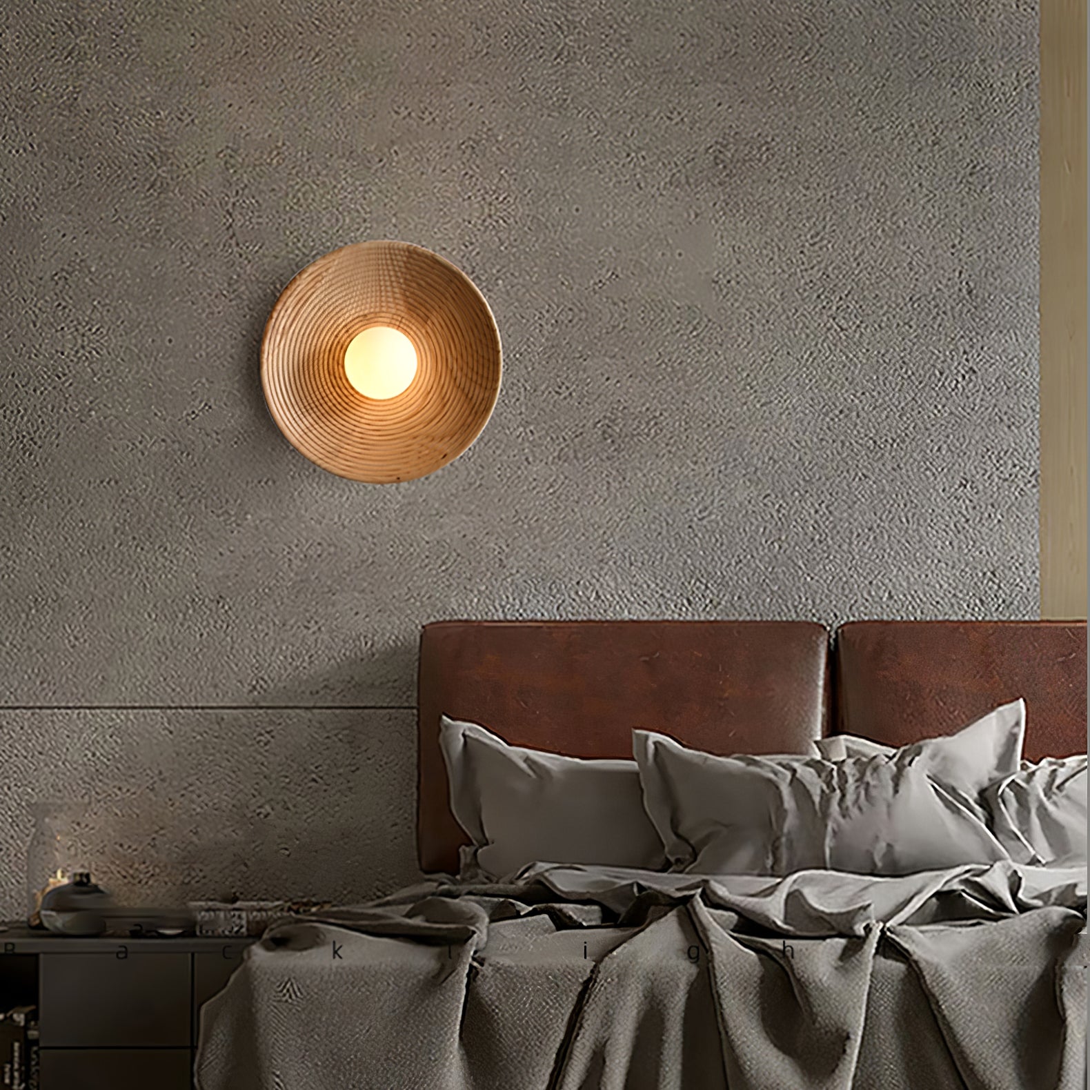 Lumina Contour Wooden Sconce - Lamp Outdoor