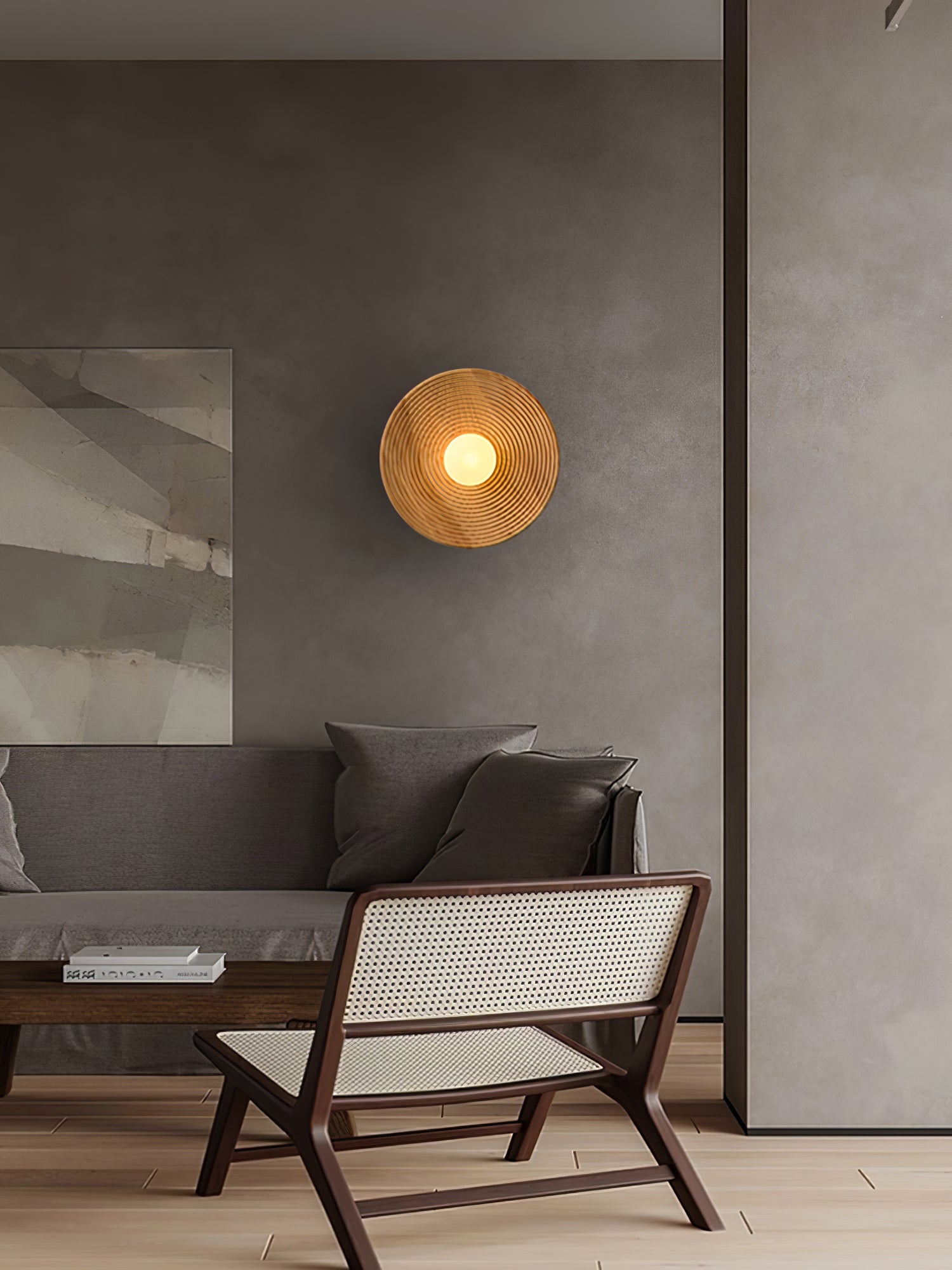 Lumina Contour Wooden Sconce - Lamp Outdoor