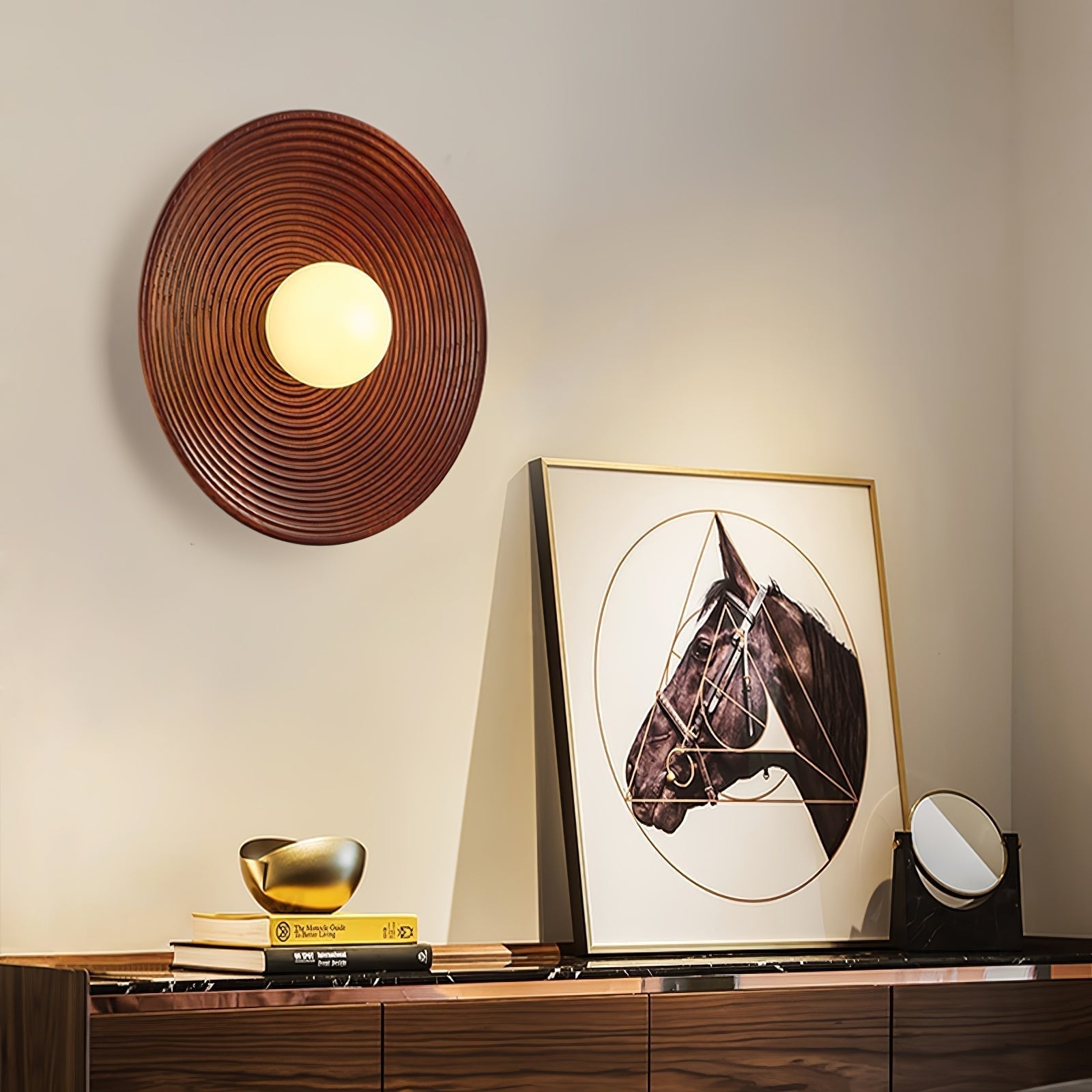 Lumina Contour Wooden Sconce - Lamp Outdoor