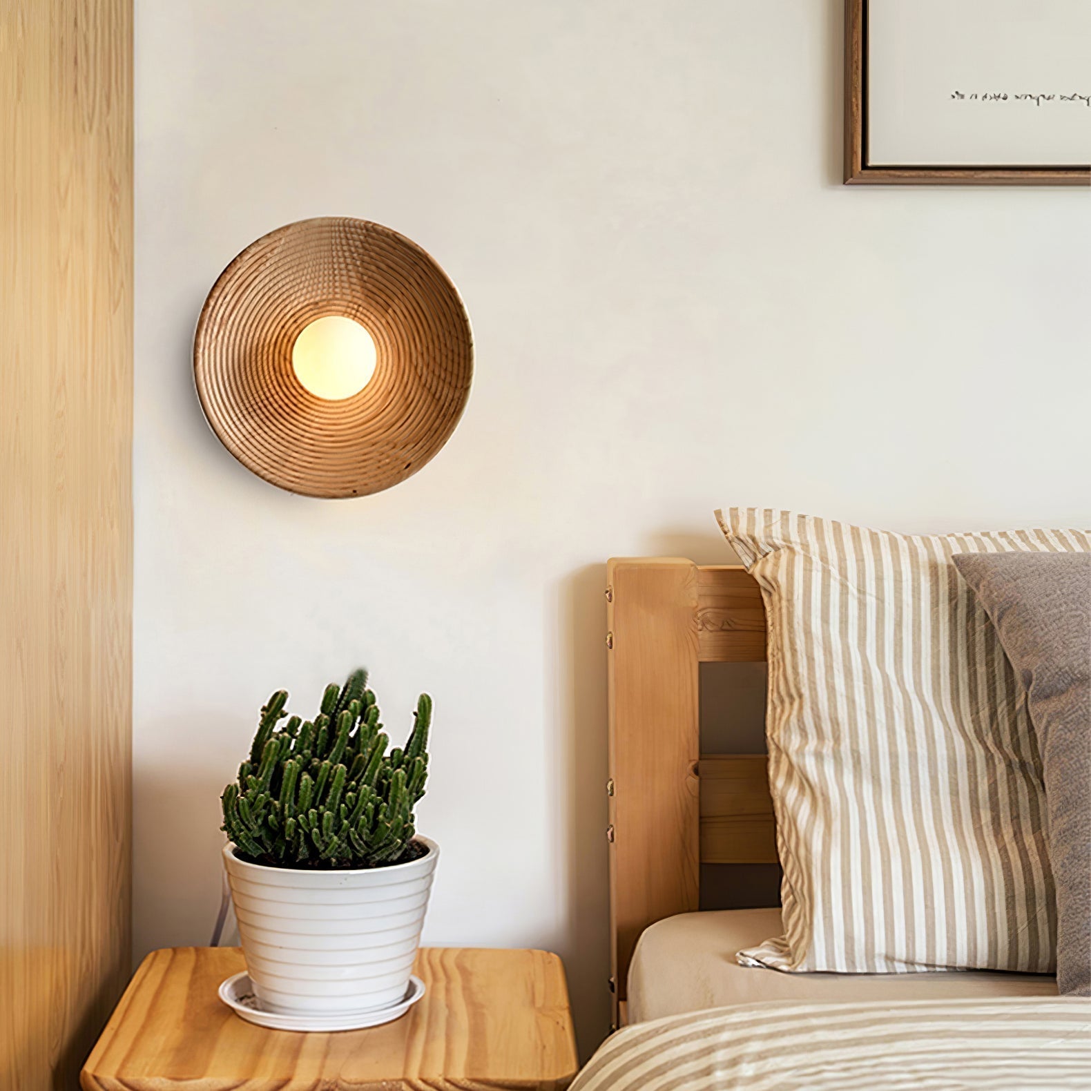 Lumina Contour Wooden Sconce - Lamp Outdoor
