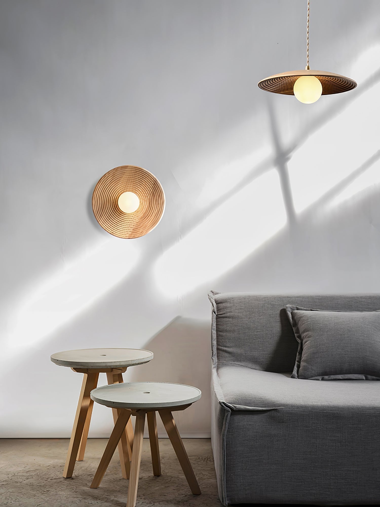 Lumina Contour Wooden Sconce - Lamp Outdoor