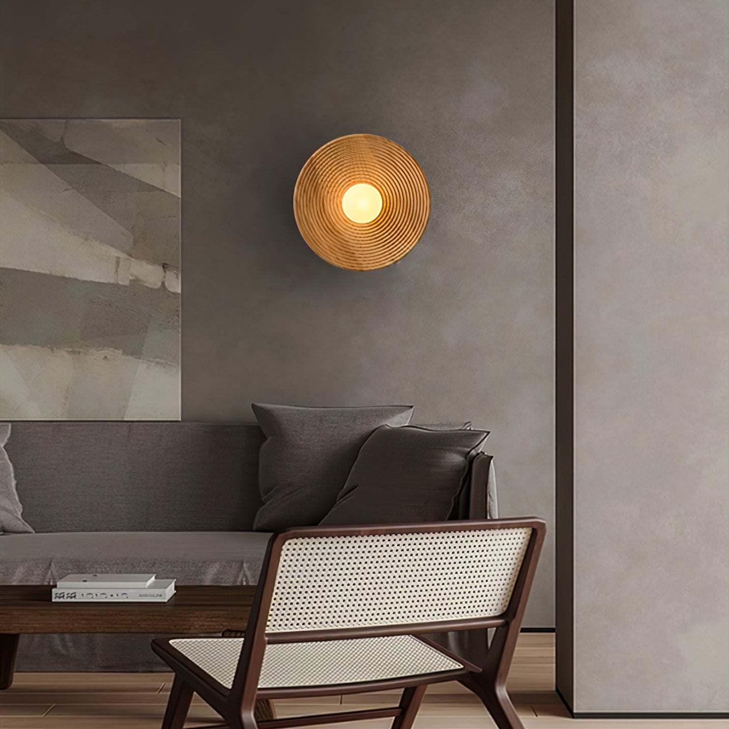 Lumina Contour Wooden Sconce - Lamp Outdoor