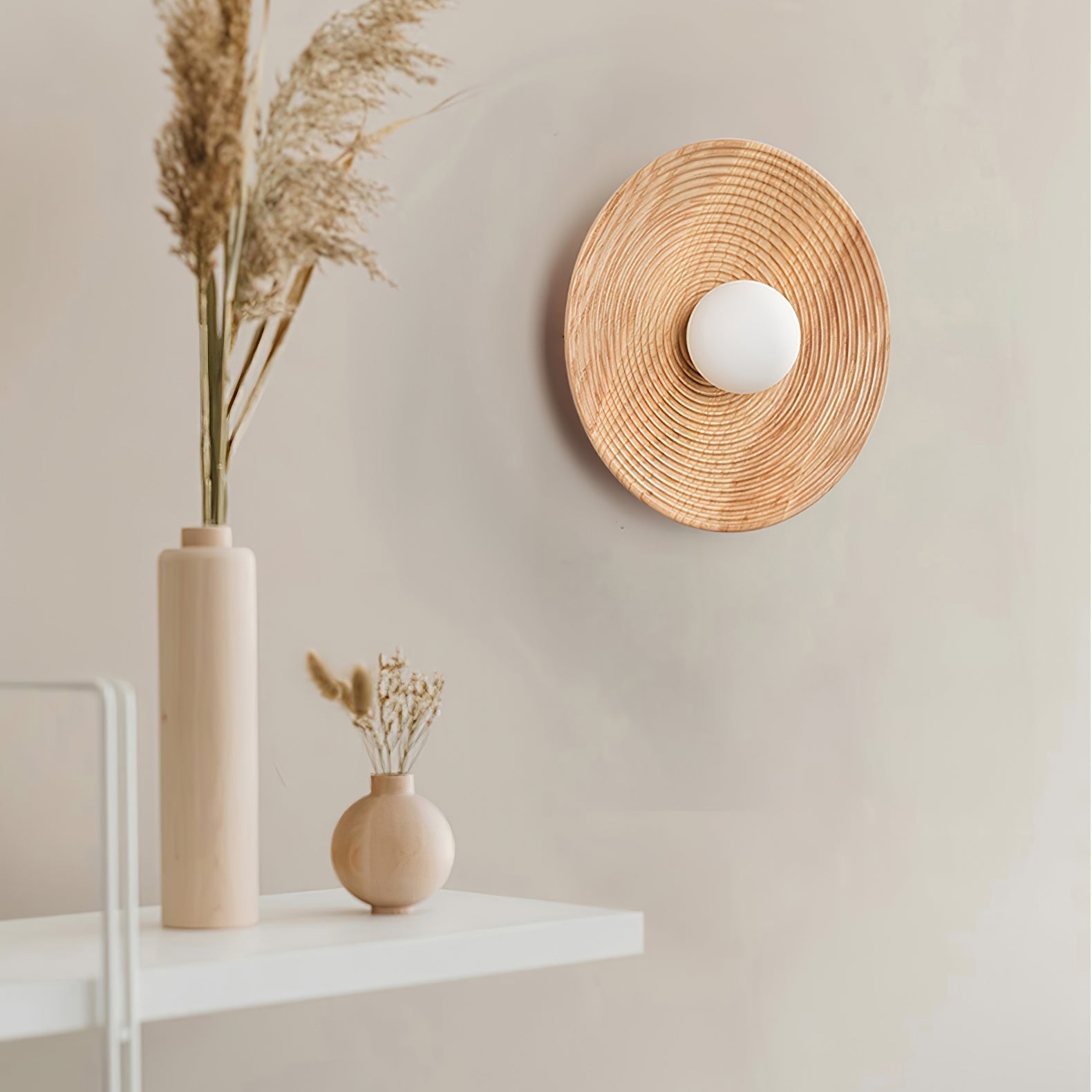 Lumina Contour Wooden Sconce - Lamp Outdoor
