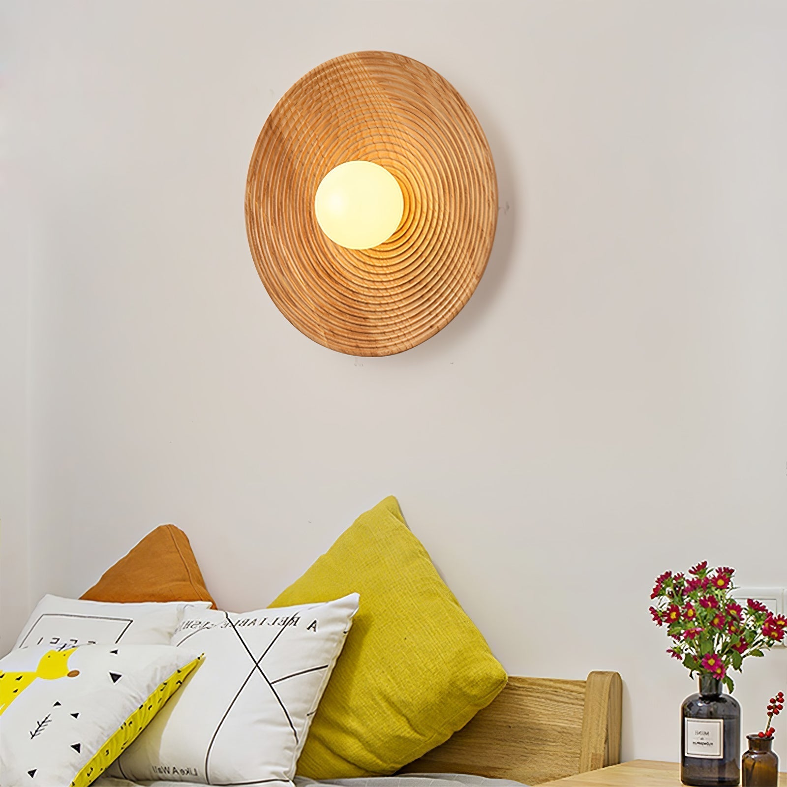 Lumina Contour Wooden Sconce - Lamp Outdoor