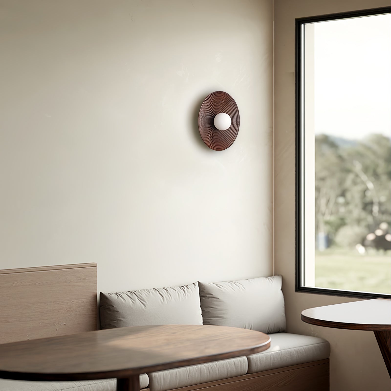 Lumina Contour Wooden Sconce - Lamp Outdoor
