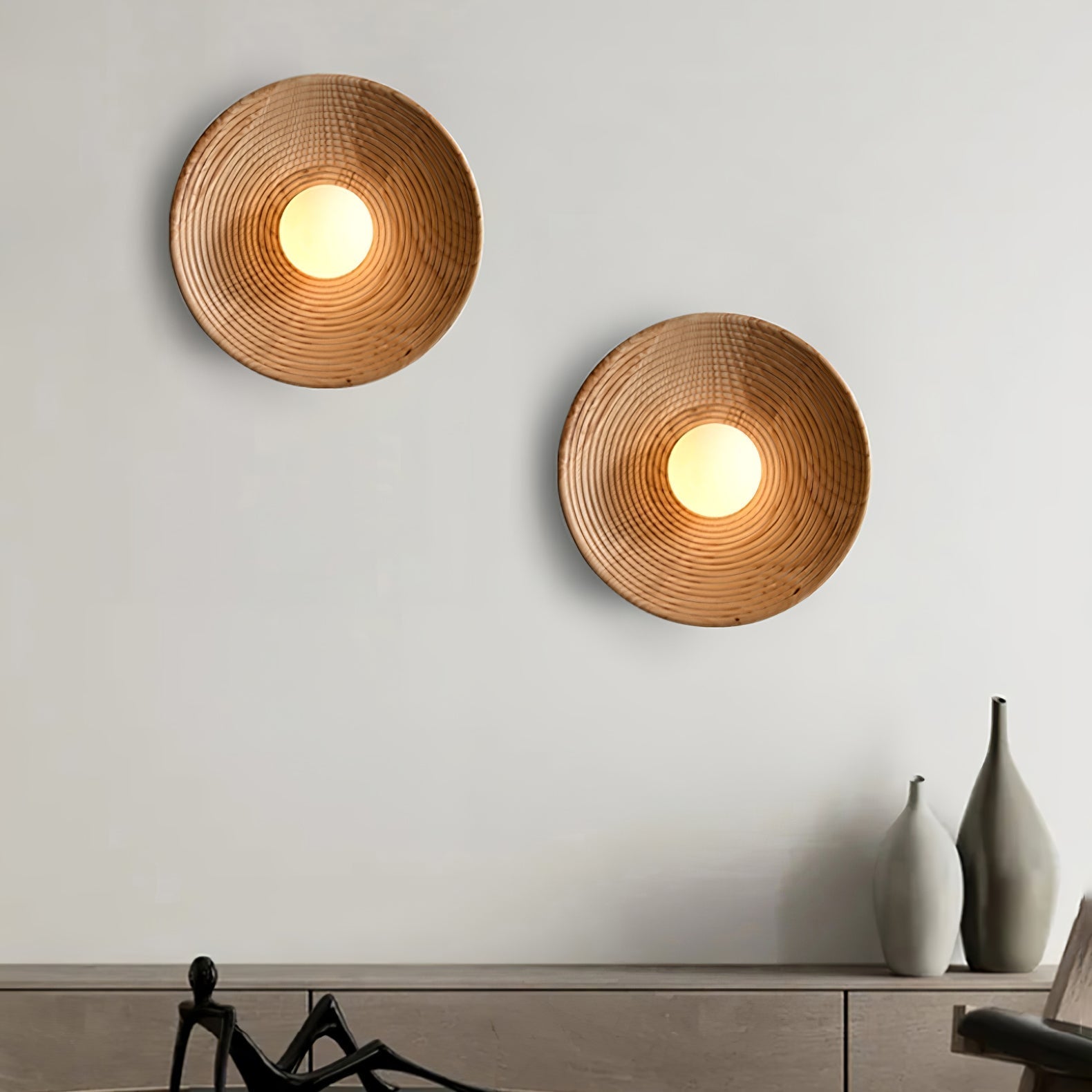 Lumina Contour Wooden Sconce - Lamp Outdoor
