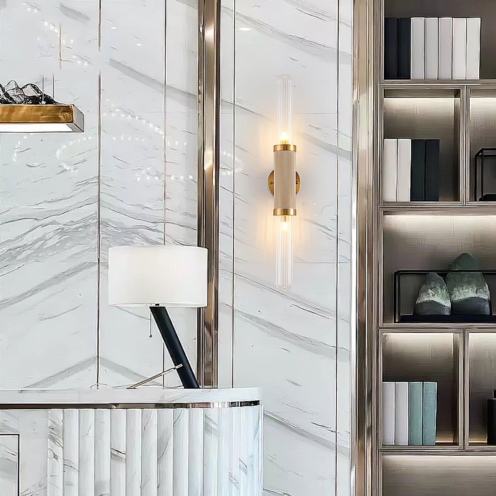 Luminous Column Wall Sconce - Lamp Outdoor