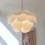 Sophia Minimalist Glass Chandelier - Lamp Outdoor