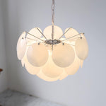 Sophia Minimalist Glass Chandelier - Lamp Outdoor