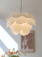 Sophia Minimalist Glass Chandelier - Lamp Outdoor