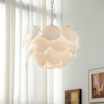 Sophia Minimalist Glass Chandelier - Lamp Outdoor
