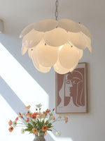 Sophia Minimalist Glass Chandelier - Lamp Outdoor