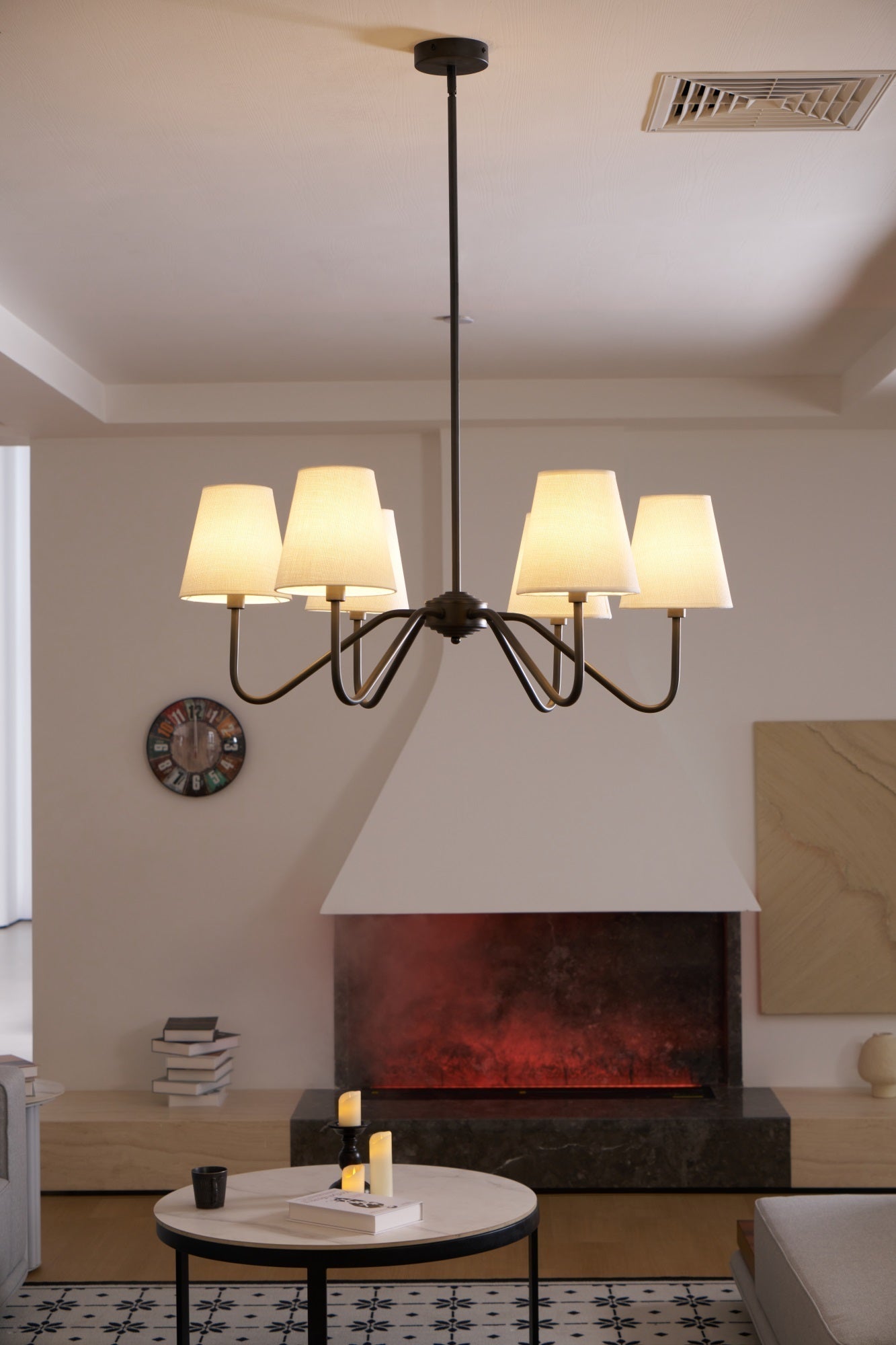 Lumos Black Chandelier - Lamp Outdoor