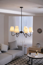 Lumos Black Chandelier - Lamp Outdoor