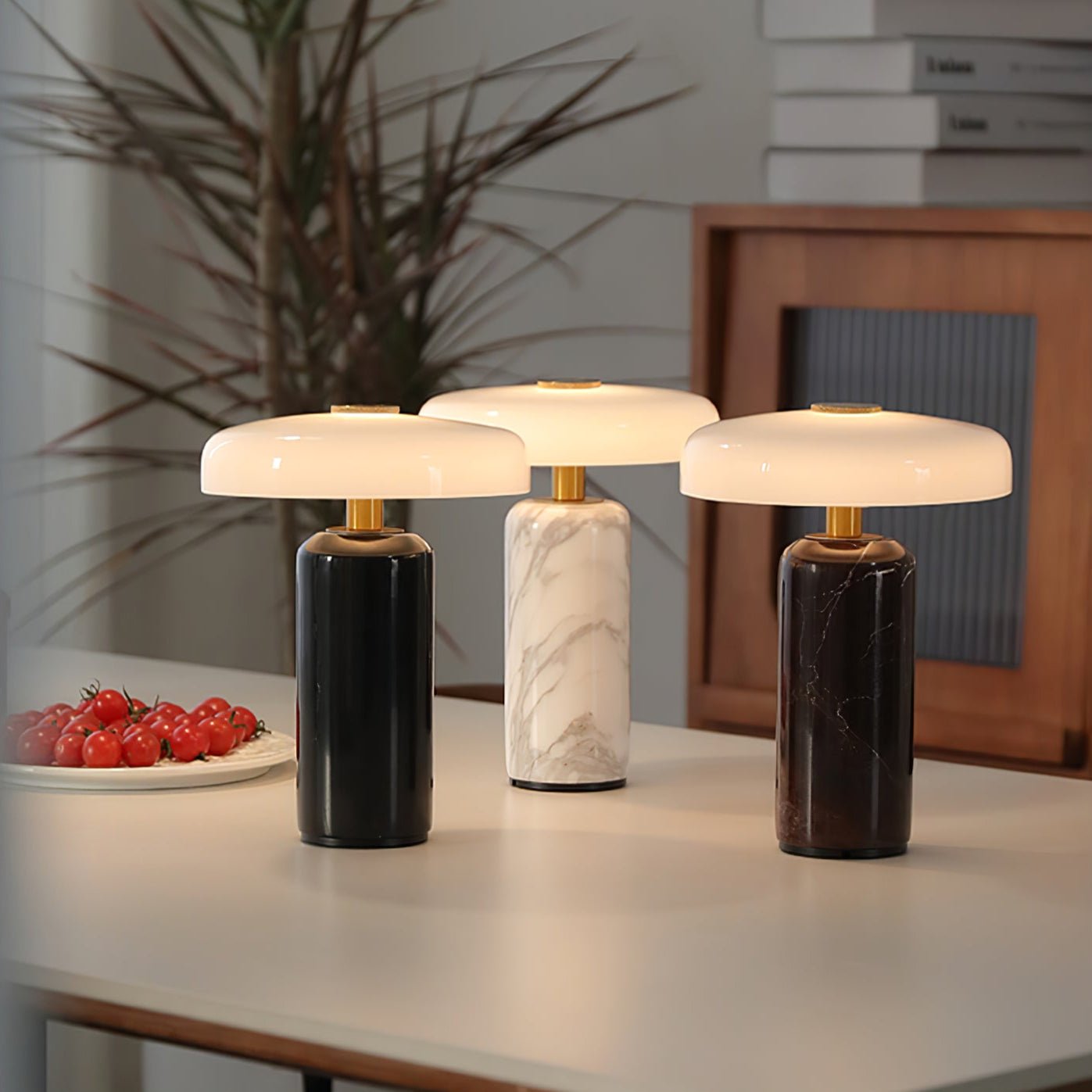 Lunara Modern Marble Table Lamp