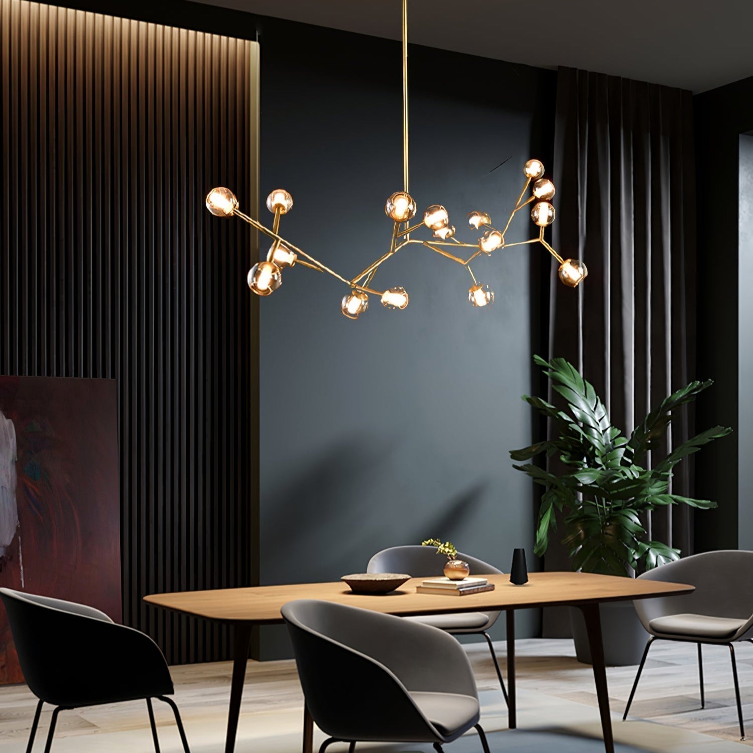 Colton Luxury Metal Chandelier - Lamp Outdoor