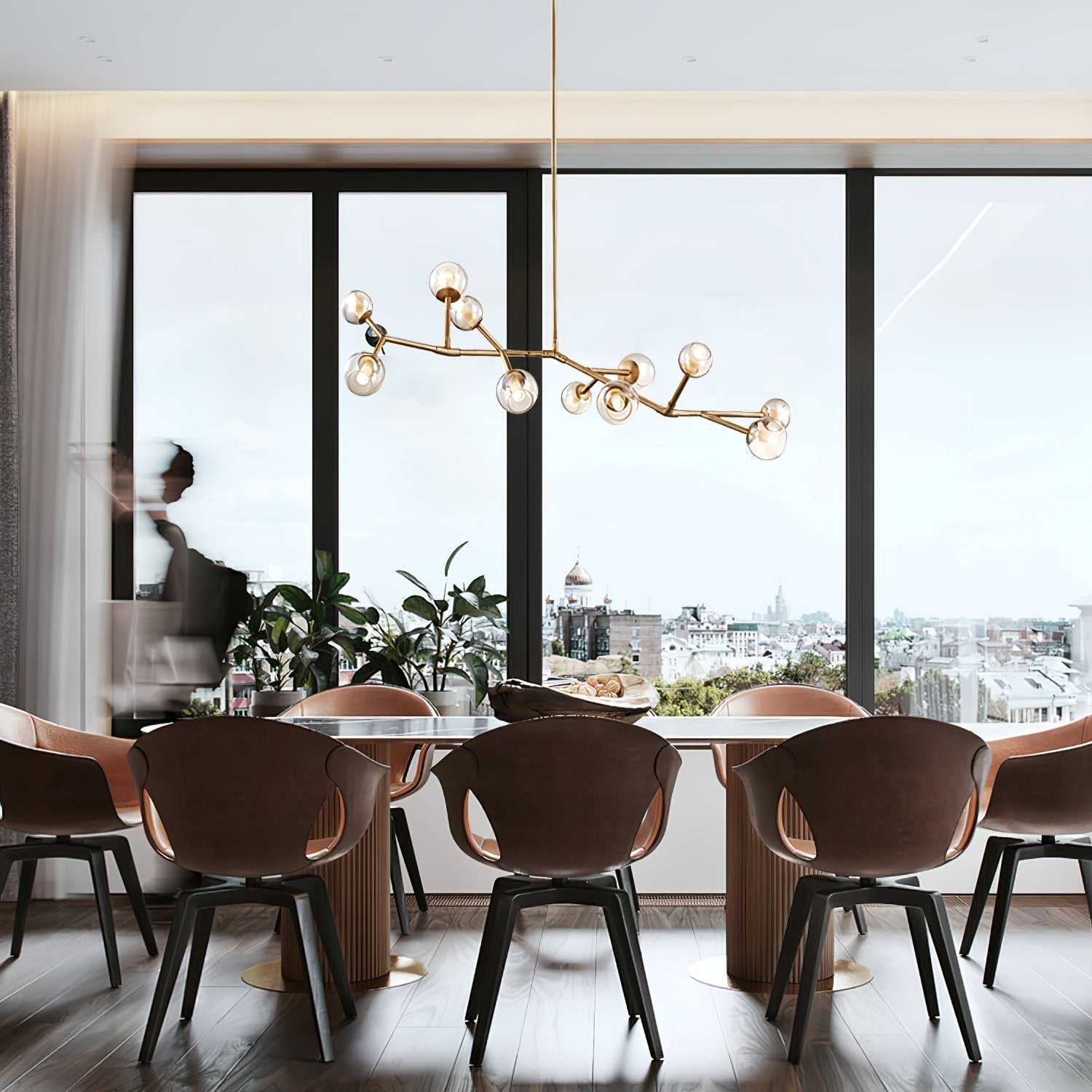 Colton Luxury Metal Chandelier - Lamp Outdoor