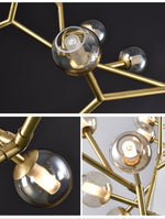Colton Luxury Metal Chandelier - Lamp Outdoor