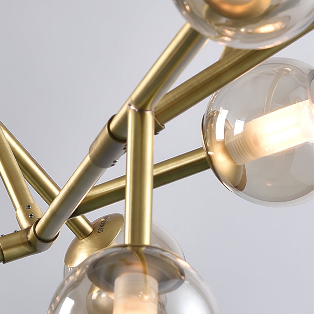 Colton Luxury Metal Chandelier - Lamp Outdoor