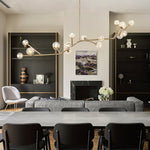 Colton Luxury Metal Chandelier - Lamp Outdoor