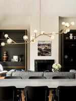 Colton Luxury Metal Chandelier - Lamp Outdoor