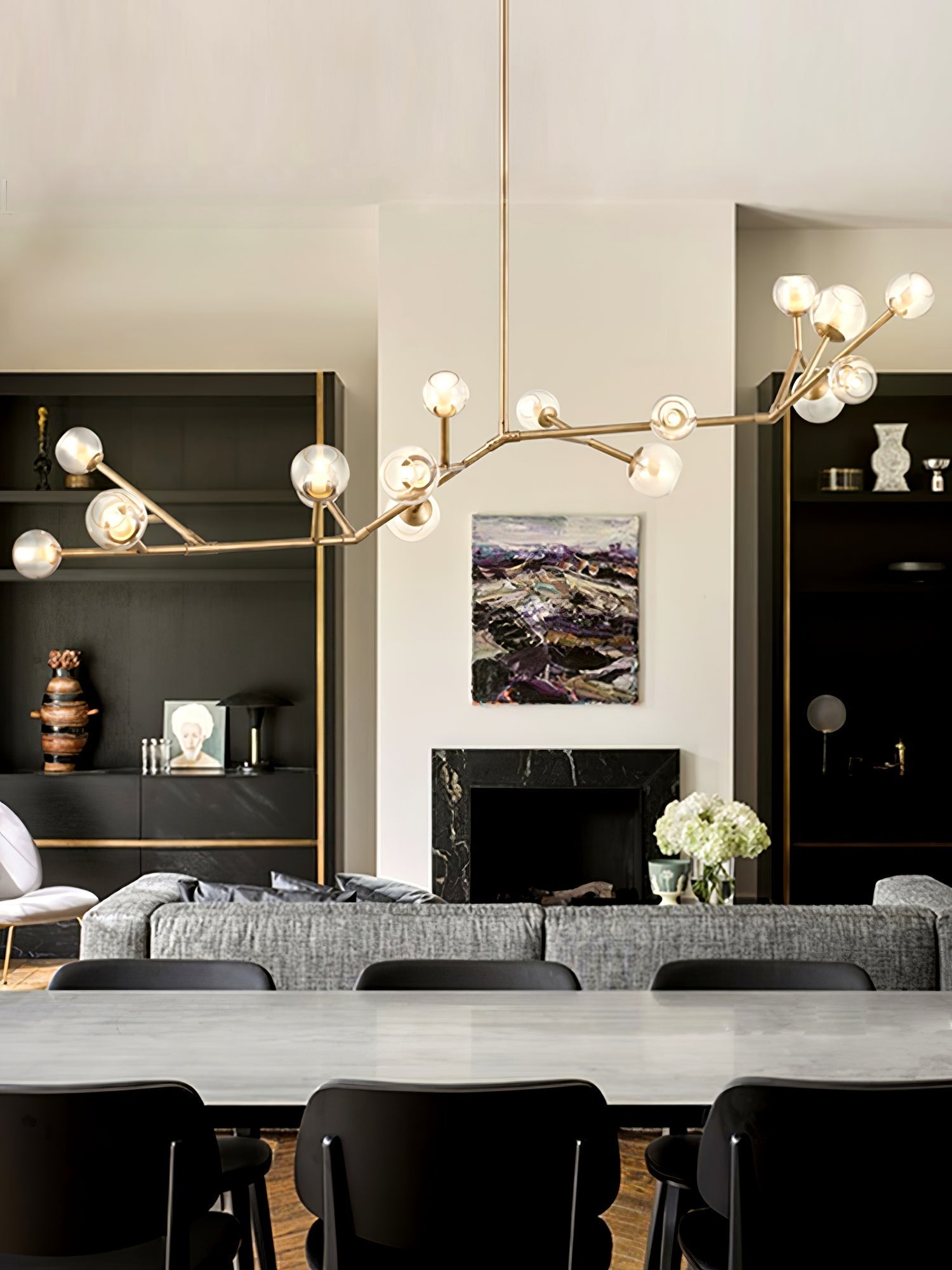 Colton Luxury Metal Chandelier - Lamp Outdoor