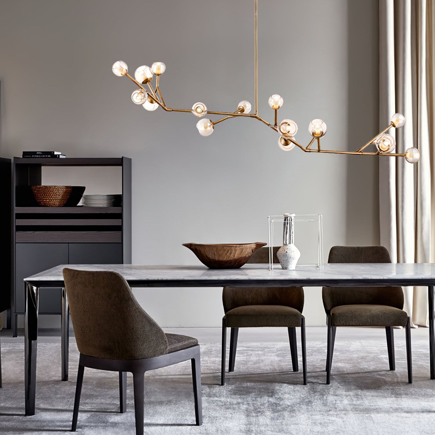 Colton Luxury Metal Chandelier - Lamp Outdoor