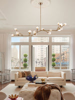 Colton Luxury Metal Chandelier - Lamp Outdoor