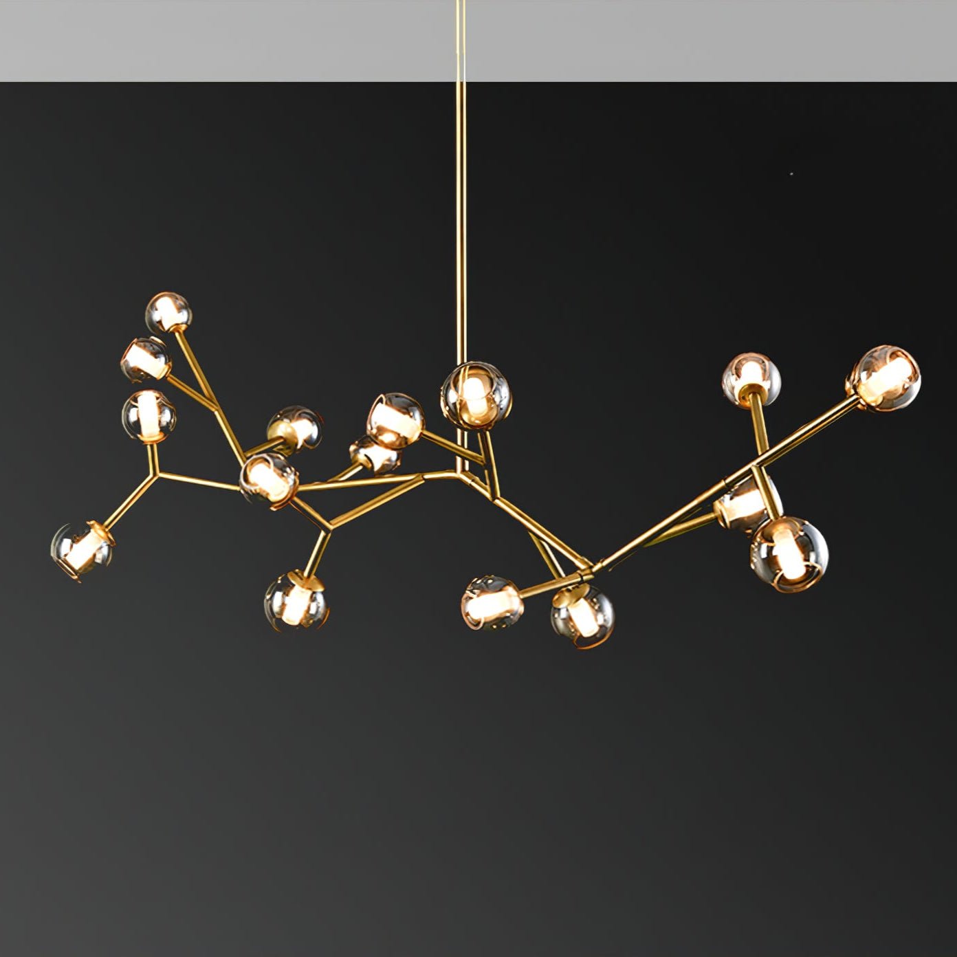 Colton Luxury Metal Chandelier - Lamp Outdoor