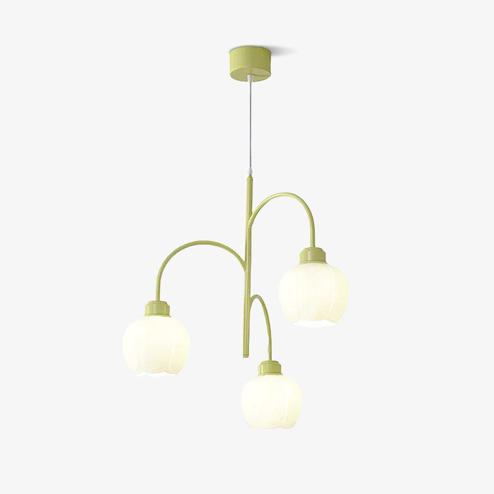 Aurora Chandelier Flower Petal Modern - Lamp Outdoor