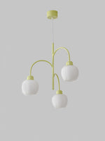 Aurora Chandelier Flower Petal Modern - Lamp Outdoor
