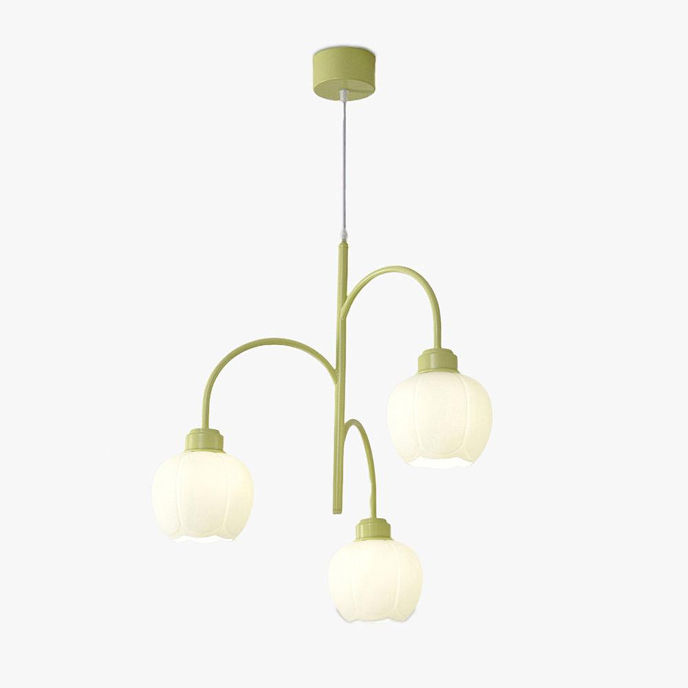 Aurora Chandelier Flower Petal Modern - Lamp Outdoor