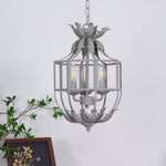 Lustre Retro Cage Chandelier - Lamp Outdoor