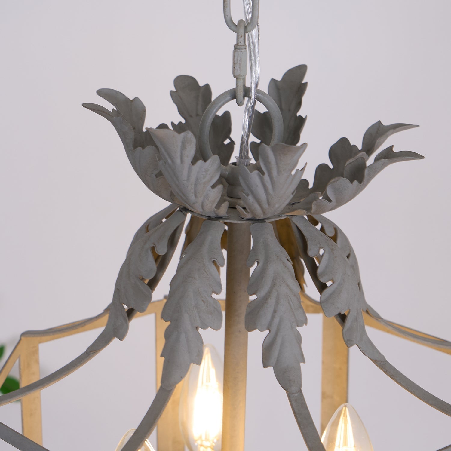Lustre Retro Cage Chandelier - Lamp Outdoor