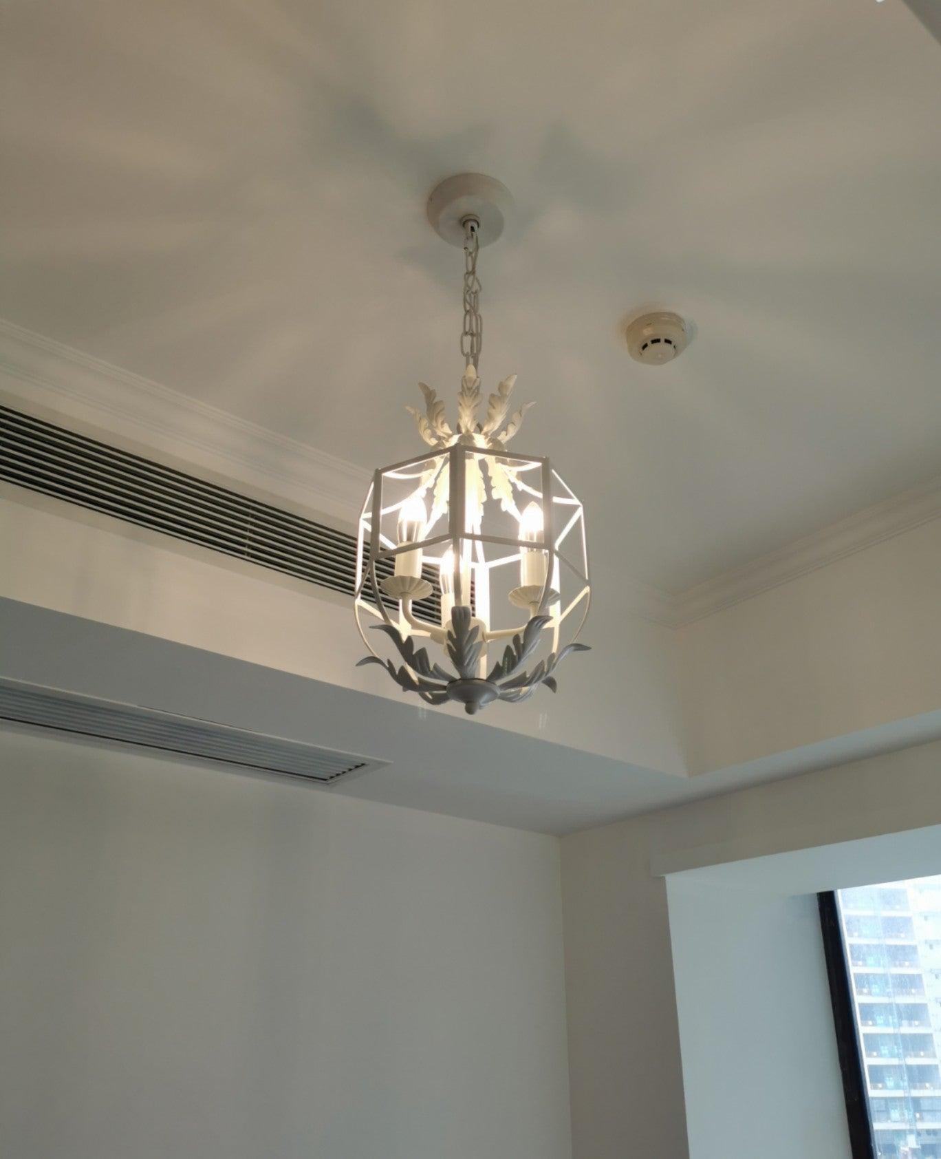 Lustre Retro Cage Chandelier - Lamp Outdoor