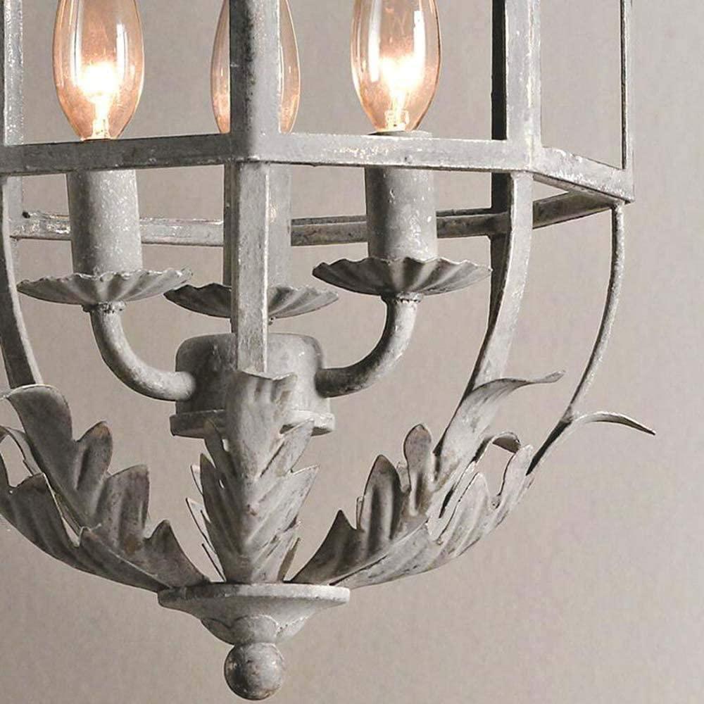 Lustre Retro Cage Chandelier - Lamp Outdoor