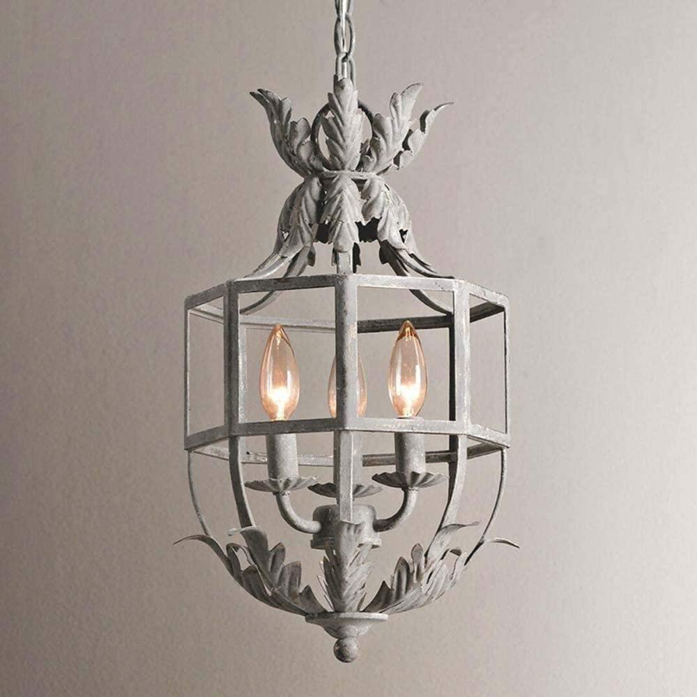 Lustre Retro Cage Chandelier - Lamp Outdoor
