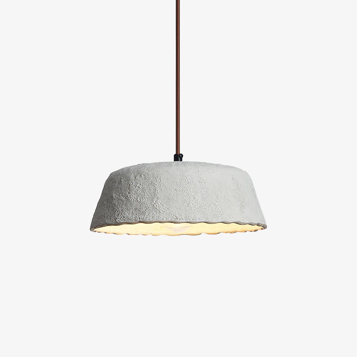 Stone Contemporary Wood Pendant Lamp - Lamp Outdoor