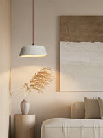 Stone Contemporary Wood Pendant Lamp - Lamp Outdoor