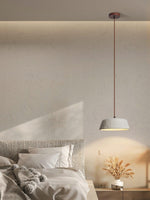Stone Contemporary Wood Pendant Lamp - Lamp Outdoor