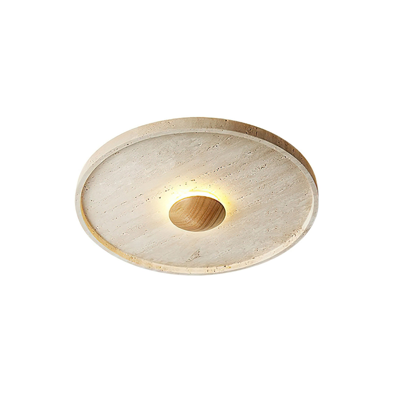 Luxely Wabi-Sabi Travertine Ceiling Light