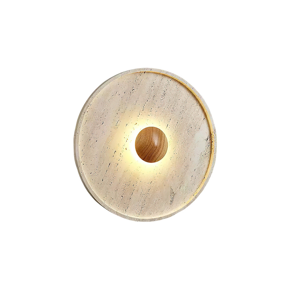 Luxely Wabi-Sabi Travertine Wall Light