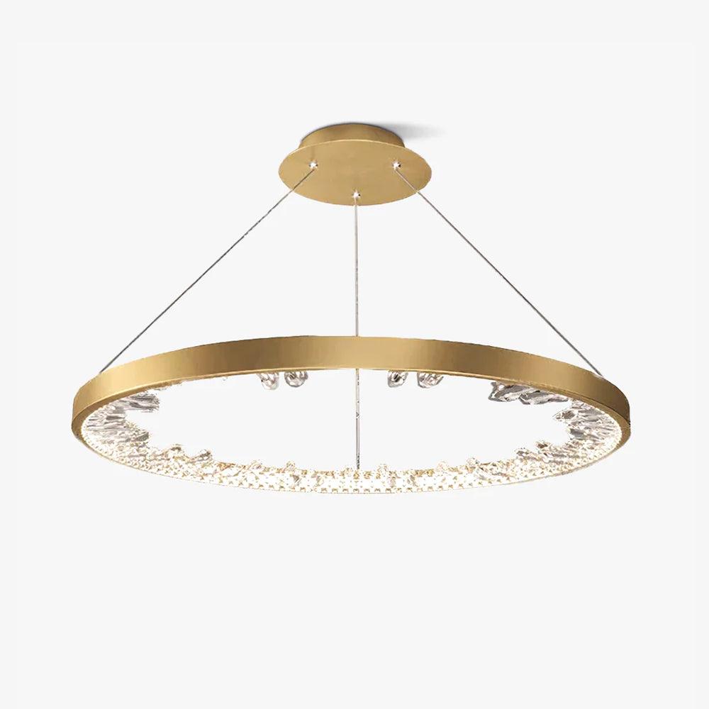 Luxury Circle Crystal Chandelier - Lamp Outdoor