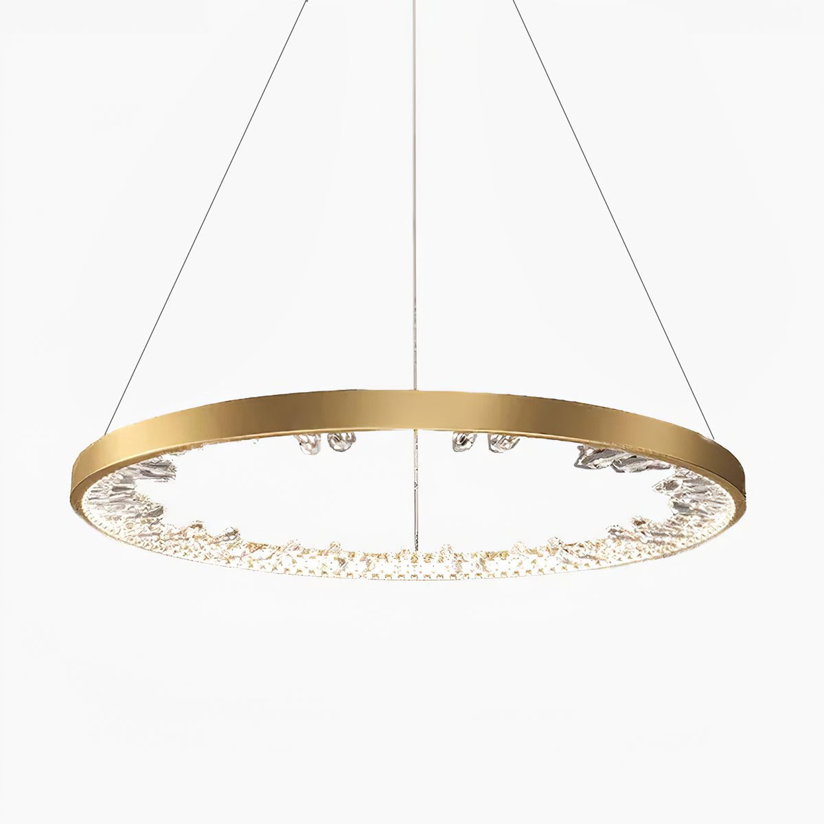 Luxury Circle Crystal Chandelier - Lamp Outdoor